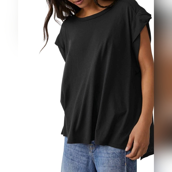 FREE PEOPLE We The Free Naomi Tee NWT - Picture 4 of 12
